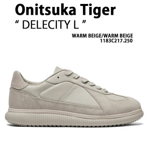 Onitsuka Tiger IjcJ^CK[ Xj[J[ DELECITY L WARM BEIGE WARM BEIGE 1183C217.100 fVeB G EH[x[W V[Y [JbgV[Y XG[h Y fB[X