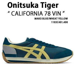 Onitsuka Tiger IjcJ^CK[ Xj[J[ CALIFORNIA 78 VIN 1183C401.400 V[Y BLUE YELLOW JtHjA78VIN u[ CG[ Y fB[X
