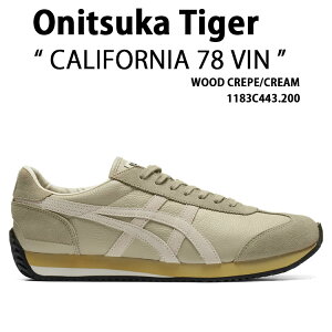 Onitsuka Tiger IjcJ^CK[ Xj[J[ CALIFORNIA 78 VIN 1183C443.200 V[Y WOOD CREPE CREAM JtHjA78VIN EbhN[v N[ Y fB[X