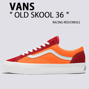 VANS oY Xj[J[ OLD SKOOL 36 RACING RED ORIOLE VN000D57ELH I[hXN[ 36 [VObh II[ XG[h Y fB[X jp p