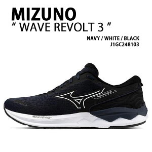 Mizuno ~Ym Y Xj[J[ WAVE REVOLT 3 J1GC248103 V[Y EF[u{g3 NAVY WHITE BLACK jOV[Y lCr[ zCg ubN