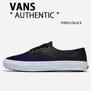 VANS バンズ スニーカー AUTHENTIC PURPLE BLACK V44CF BBS オーセンティック パープル ブラック スエード ローカット メンズ 男性用