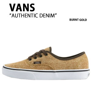 VANS oY Xj[J[ AUTHENTIC DENIM BURNT GOLD VN000D7YEMJ I[ZeBbN fj o[g S[h jp p