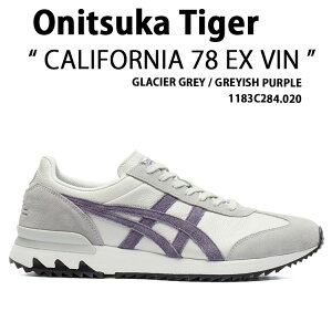 Onitsuka Tiger IjcJ^CK[ Xj[J[ CALIFORNIA 78 EX VIN 1183C284.020 V[Y JtHjA78 EX r XG[h GREY O[ PURPLE p[v Y fB[X