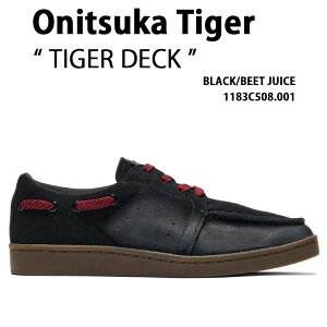 Onitsuka Tiger IjcJ^CK[ Y Xj[J[ TIGER DECK 1183C508.001 V[Y ^CK[fbN BLACK ubN XEF[h K\[