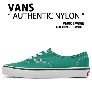 VANS oY Xj[J[ AUTHENTIC NYLON VN0009PVBGN GREEN WHITE V[Y I[ZeBbNiC O[ zCg Y fB[X