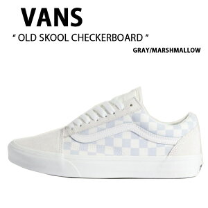 VANS oY Xj[J[ OLD SKOOL CHECKERBOARD GRAY MARSHMALLOW VN000D7Z0BP I[hXN[ `FbJ[{[h O[ }V} jp p