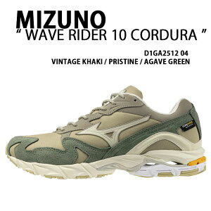 Mizuno �~�Y�m �����Y �X�j�[�J�[ WAVE RIDER 10 CORDURA �V���[�Y �E�F�[�u���C�_�[10 �R�[�f���� �����j���O�V���[�Y �W���M���O�X�j�[�J�[ KHAKI �J�[�L D1GA251204