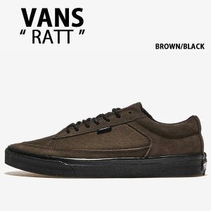 VANS �o���Y �X�j�[�J�[ RATT BROWN BLACK V102CF SC ���b�g �u���E�� �u���b�N �j���p