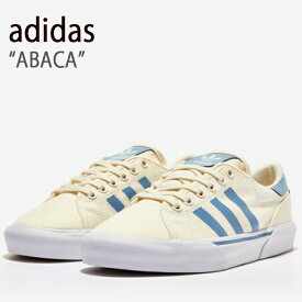 adidas アディダス スニーカー ABACA アバカ ベージュ ブルー GZ2938 メンズ レディース 男女共用 男性用 女性用【中古】未使用品