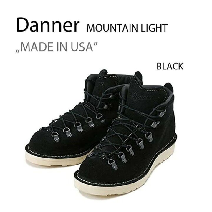 楽天市場】DANNER ダナー スニーカー MOUNTAIN LIGHT BLACK SUEDE 