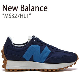 New Balance ニューバランス スニーカー 327 ネイビー MS327HL1 NBPDBF775N FLNBBF3U09 メンズ レディース 男女共用 男性用 女性用【中古】未使用品