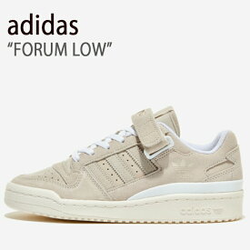 adidas アディダス スニーカー FORUM LOW フォーラム ロー ベージュ GX8635 メンズ 男性用【中古】未使用品