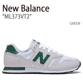 New Balance ニューバランス スニーカー 373 GREEN グリーン ML373VT2 メンズ レディース 男女兼用 男性用 女性用【中古】未使用品