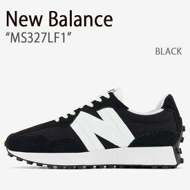 New Balance ニューバランス スニーカー 327 MS327LF1 ブラック メンズ レディース 男女兼用 男性用 女性用 【中古】未使用品
