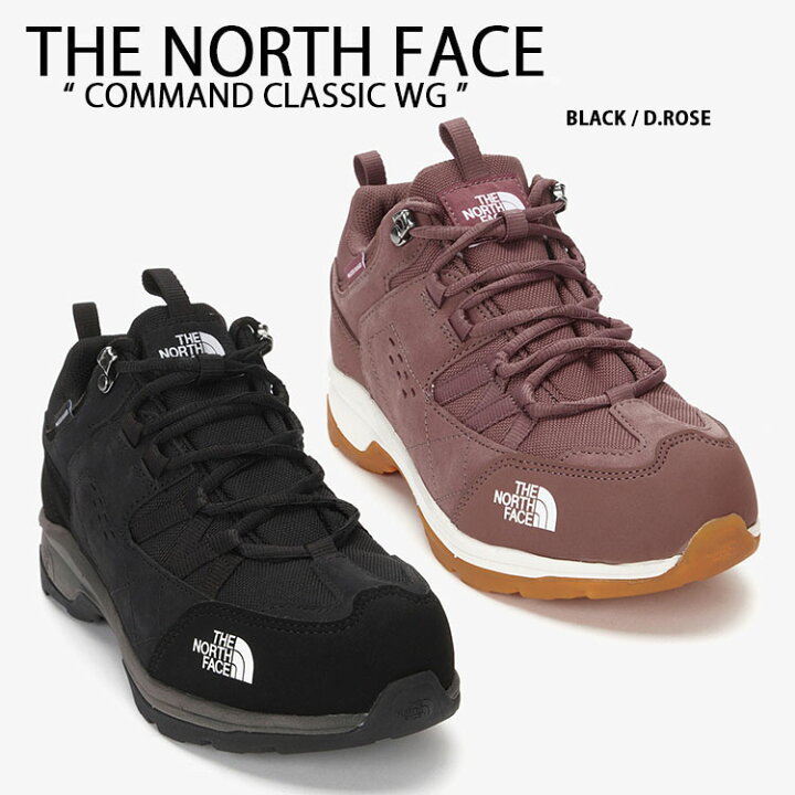 楽天市場 The North Face ノースフェイス スニーカー Command Classic Wg 防水 シューズ ランニングシューズ トレッキングシューズ マウンテンシューズ アウトドア キャンプ ジム ランニング ブラック ローズ メンズ レディース 男性用 女性用 Ns91n03 中古 未使用品
