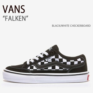 VANS oY Xj[J[ FALKEN BLACK WHITE CHECKERBOARD t@P ubN zCg`FbJ[{[h @Y V[Y Y fB[X jp jp p V3830SC