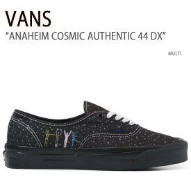 VANS バンズ スニーカー ANAHEIM COSMIC AUTHENTIC 44 DX MULTI アナハイムコスミックオーセンティック44デラックス マルチ ヴァンズ シューズ メンズ レディース 男女兼用 男性用 女性用 VN0A5KX4AVU1【中古】未使用品