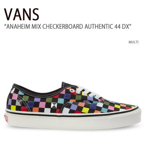 VANS oY Xj[J[ ANAHEIM MIX CHECKERBOARD AUTHENTIC 44 DX MULTI AinC~bNX`FbJ[{[hI[ZeBbN44fbNX }` @Y V[Y Y fB[X VN0A5KX4AWC1