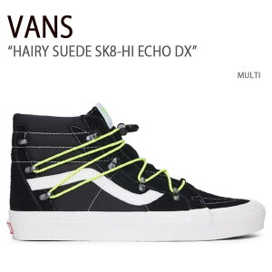 VANS oY Xj[J[ HAIRY SUEDE SK8-HI ECHO DX MULTI wA[XG[hXP[gnCGRfbNX }` @Y V[Y Y fB[X jp jp p VN0A7Q5OB741