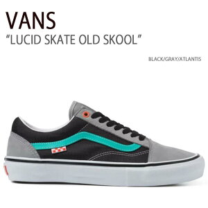 VANS oY Xj[J[ LUCID SKATE OLD SKOOL BLACK GRAY ATLANTIS [VbhXP[gI[hXN[ ubN O[ AgeBX @Y V[Y Y fB[X jp VN0A5FCBAPD