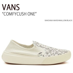 VANS oY Xj[J[ COMFYCUSH ONE BANDANA MARSHMALLOW BLACK RtB[NbV o_i}V} ubN @Y V[Y Y fB[X VN0A45J5KIG