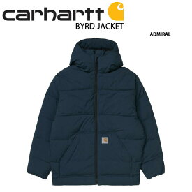 CARHARTT カーハート ジャケット BYRD JACKET パディングジャケット ーディー フード パーカー ネイビー メンズ レディース 中綿 ユニセックス 男性用 女性用 CA20FWJAHS【中古】未使用品
