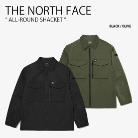 THE NORTH FACE ノースフェイス シャツジャケット ALL-ROUND SHACKET オールラウンド シャケット コーチジャケット ジャケット テックジャケット CPOジャケット 男女共用 男性用 女性用 NJ3BN05A/B【中古】未使用品