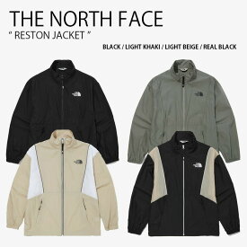 THE NORTH FACE ノースフェイス スイングトップ RESTON JACKET レストン ジャケット ジップアップ ジップアップジャケット スタンドネック ロゴ ハリントンジャケット メンズ レディース NJ3LN01J/K/L/M【中古】未使用品