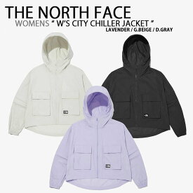 THE NORTH FACE ノースフェイス クロップドジャケット W'S CITY CHILLER JACKET シティ チラー ジャケット フード フーディ マウンテンパーカー ルーズフィット クロップ丈 レディース NJ3LN31A/B/C【中古】未使用品