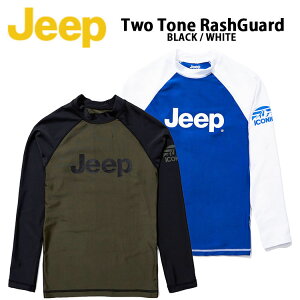 Jeep W[v bVK[h Two Tone Rashguard UVJbg nClbN    OX[u ⊴f }X|[c T[tB ubN zCg u[ Y fB[X jp 