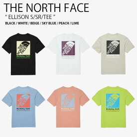 THE NORTH FACE ノースフェイス Tシャツ ELLISON S/SR/TEE エリソン ショートスリーブ ティーシャツ 半袖 カットソー レギュラーフィット ロゴ WHITELABEL メンズ レディース NT7UN04J/K/L/M/N/O【中古】未使用品