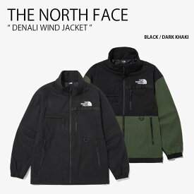 THE NORTH FACE ノースフェイス ジャケット DENALI WIND JACKET デナリ ウィンド ジャケット ウィンドブレーカー ロゴ カジュアル ストリート アウトドア ブラック カーキ メンズ レディース NJ3BN54A/B【中古】未使用品