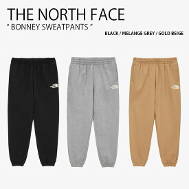 THE NORTH FACE ノースフェイス ジョガーパンツ BONNEY SWEATPANTS ボニー スウェットパンツ パンツ 長ズボン イージーパンツ ロゴ カジュアル ストリート ブラック グレー ベージュ WHITELABEL NP6KN51J/K/L【中古】未使用品