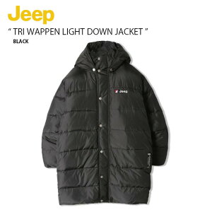 Jeep W[v _EWPbg TRI WAPPEN LIGHT DOWN JACKET gC by Cg _E WPbg R[g t[fB OR[g p[J[ JWA ubN Y fB[X GL4JPU404BK