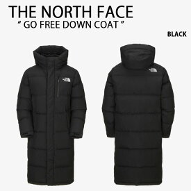 THE NORTH FACE ノースフェイス ダウンジャケット GO FREE DOWN COAT ダウンコート ダウン コート ジャケット BLACK ロゴ ストリート ブラック NC1DP73B NC1DN73A【中古】未使用品