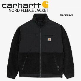 CARHARTT カーハート フリース NORD JACKET フリースジャケット ノードジャケット BLACK ジップアップフリース ブラック メンズ レディース CA22FWBABS【中古】未使用品