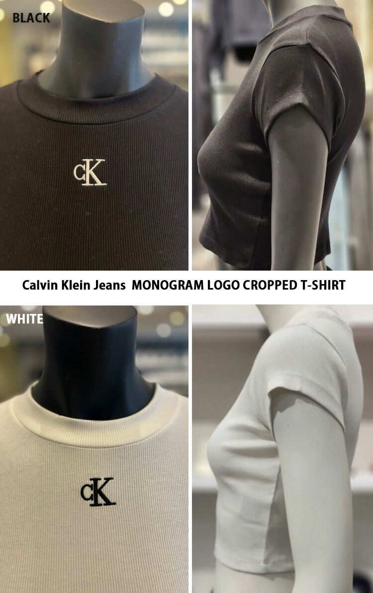 楽天市場】Calvin Klein カルバンクライン Tシャツ MONOGRAM LOGO SLIM
