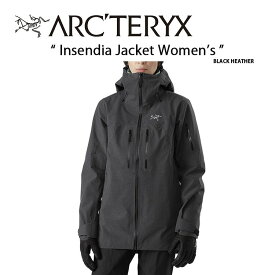 ARC'TERYX アークテリクス GORE-TEX ジャケット Insendia Jacket Women’s AJLFW25807 インセンディアジャケット ゴアテックス BLACK HEATHER ブラック レディース 女性用【中古】未使用