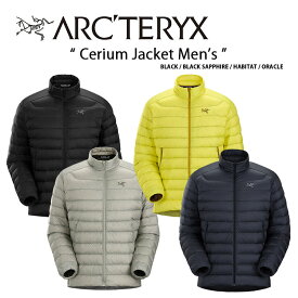 ARC'TERYX アークテリクス ダウンジャケット Cerium Jacket Men's AJMFMX6356 セリウム ジャケット メンズ 男性用【中古】未使用