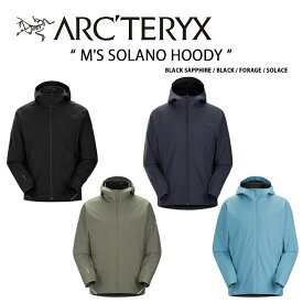 ARC'TERYX アークテリクス GORE-TEX ジャケット M'S SOLANO HOODY AJNSMX5518 X000005518 ゴアテックス ソラノ フーディ メンズ 男性用【中古】未使用