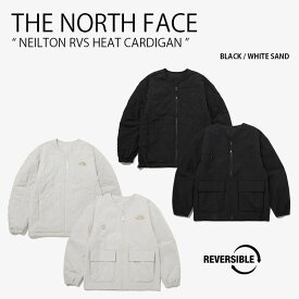 THE NORTH FACE ノースフェイス キルティングジャケット NEILTON RVS HEAT CARDIGAN ネイルトン リバーシブル ヒート カーディガン ジャケット パディングジャケット ブラック アイボリー WHITELABEL メンズ レディース 男性用 女性用 男女共用 NJ3NP55J/L【中古】未使用品