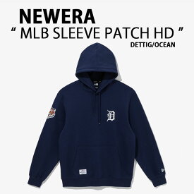 NEWERA ニューエラ パーカー AP MLB SLEEVE PATCH HD41 DETTIG タイガース OCEAN フーディー プルオーバーパーカー オーシャン メンズ レディース 14179209【中古】未使用品