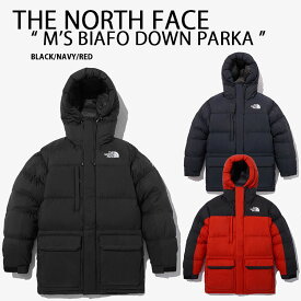 THE NORTH FACE ノースフェイス ダウンジャケット M‘S BIAFO DOWN PARKA サミットシリーズ 800FL ダウン パーカー BLACK RED NAVY SUMMIT SERIES 800フィルパワー ブラック レッド ネイビー メンズ レディース NJ1DN62A/B/C【中古】未使用品