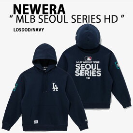 【即納商品あり/国内配送】NEWERA ニューエラ 限定 パーカー MLB SEOUL SERIES HOODIE LODDG ソウルシリーズ ドジャース NAVY フーディー プルオーバーパーカー ネイビー メンズ レディース 大谷翔平 14358750【中古】未使用品