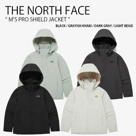 THE NORTH FACE ノースフェイス マウンテンジャケット M'S PRO SHIELD JACKET プロ シールド ジャケット マウンテンパーカー フーディ パーカー ロゴ ブラック カーキ グレー ベージュ メンズ レディース 男性用 女性用 男女共用 NJ2HQ03A/B/C/D【中古】未使用品