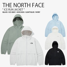 THE NORTH FACE ノースフェイス ナイロンジャケット ICE RUN JACKET アイス ラン ジャケット フーディ パーカー ロゴ カジュアル ストリート WHITELAEBL ブラック グレー カーキ ブルー アイボリー メンズ レディース 男性用 女性用 NJ3BQ08J/K/L/M/N【中古】未使用品