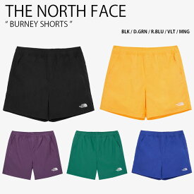 THE NORTH FACE ノースフェイス ショートパンツ BURNEY SHORTS バーニー ショーツ パンツ 半ズボン ロゴ カジュアル ストリート WHITELABEL ブラック グリーン ブルー パープル イエロー メンズ レディース 男性用 女性用 NS6NQ04J/K/L/M/N【中古】未使用品