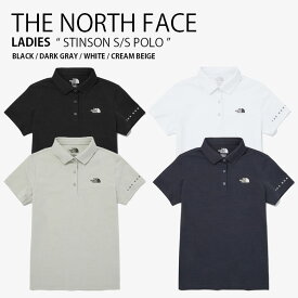 THE NORTH FACE ノースフェイス レディース ポロシャツ STINSON S/S POLO スティンソン ショートスリーブ ポロ 半袖 ロゴ カジュアル オフィス スポーツ WHITELABEL ブラック グレー ホワイト ベージュ 女性用 NT7PQ02 NT7PP02【中古】未使用品