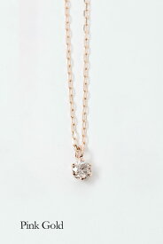【倉庫発送】K10 ダイヤモンドネックレス 0.05ct ペンダント イエローゴールド ピンクゴールド ホワイトゴールド レディース 華奢 シンプル プレゼント ギフト 彼女 妻 娘 誕生日 ダイヤ
